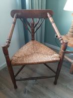 Antieke breistoel, hoekstoeltje, Antiek en Kunst, Antiek | Meubels | Stoelen en Banken, Ophalen