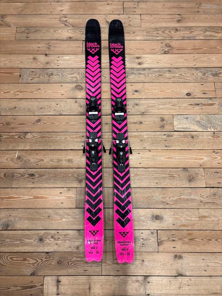 Blackcrows Corvus 186.2 cm ski's met Strive 13 binding, Sport en Fitness, Skiën en Langlaufen, Gebruikt, Ski's, Skiën, Overige merken