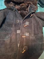 Vintage houtje touwtje lammy coat, Ophalen of Verzenden, Gedragen, Maat 46/48 (XL) of groter, Bruin