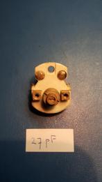 Keramische hoogspannings trimmer 27 pF 5 stuks, Ophalen of Verzenden, Nieuw