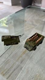 Legertruck en leger tank matchbox, Ophalen of Verzenden, Gebruikt