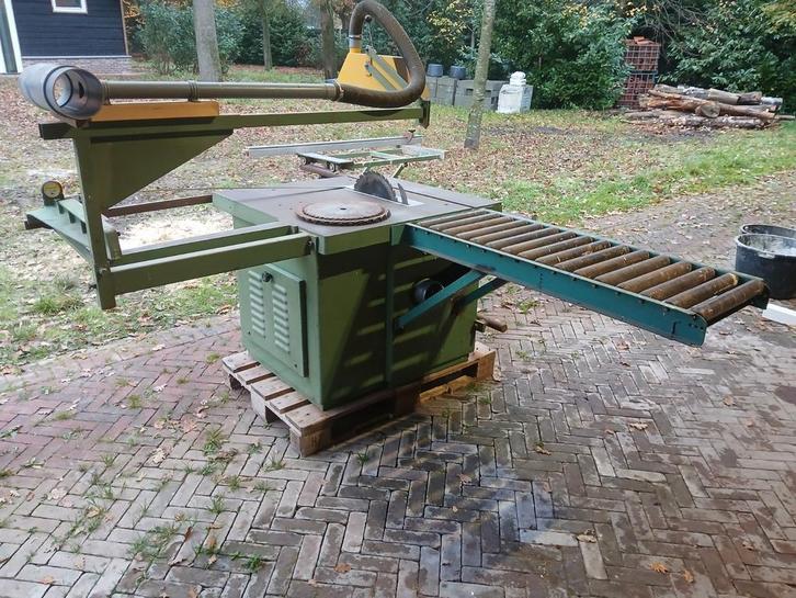 Zware schulpzaag harwi/magic 400v. Zeer krachtig!, Doe-het-zelf en Verbouw, Gereedschap | Zaagmachines, Cirkelzaag, 1200 watt of meer