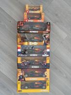 Max Verstappen complete Jumbo F1 Modelauto set 2016 - 2024, Hobby en Vrije tijd, Modelauto's | Overige schalen, Nieuw, Ophalen of Verzenden