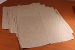 Vier beige placemats, Huis en Inrichting, Keuken | Textiel, Ophalen of Verzenden, Zo goed als nieuw, Beige, Placemat