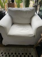 Witte hoes voor Ektorp fauteuil, Ophalen of Verzenden, Gebruikt, 75 tot 100 cm, Stof