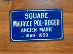 Straatnaambord Pol-Roger 50x30 cm, Ophalen, Gebruikt
