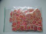 1000 Rode blokjes waarde 1 afgeweekt kilowaar kantoorpost, Postzegels en Munten, Verzenden, Na 1940, Gestempeld