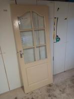Binnendeur met glas, Ophalen, Glas, Binnendeur, 200 tot 215 cm