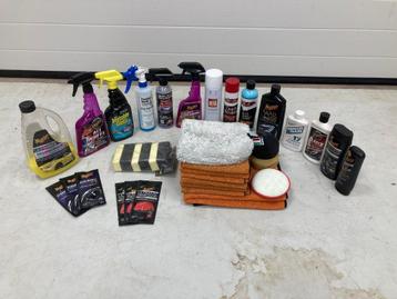 Complete auto detailing / auto poets pakket oa Meguiars ! beschikbaar voor biedingen