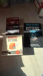Exploding Kittens incl. Uitbreidingen, Hobby en Vrije tijd, Gezelschapsspellen | Kaartspellen, Een of twee spelers, Ophalen of Verzenden
