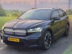 Skoda Enyaq iV 80 Sportline soh 93% Stoelverw Warmptepomp Vi, Auto's, Skoda, Achterwielaandrijving, Gebruikt, Zwart, Origineel Nederlands
