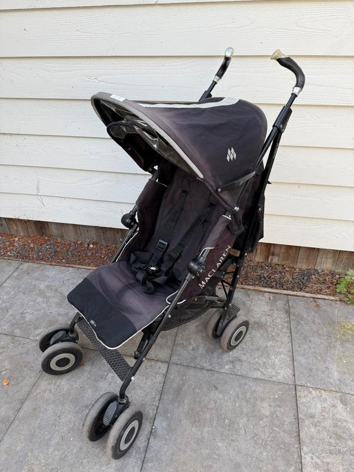 Maclaren Techno XT buggy, Kinderen en Baby's, Buggy's, Gebruikt, Maclaren, Verstelbare rugleuning, Zonnekap, Ophalen