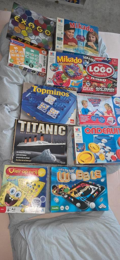 Spellenpakket, Hobby en Vrije tijd, Gezelschapsspellen | Bordspellen, Gebruikt, Een of twee spelers, Drie of vier spelers, Vijf spelers of meer