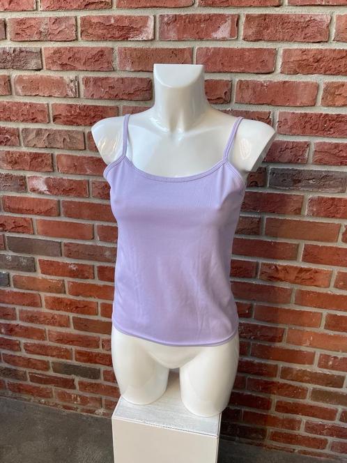 Lila Basic top hemd maat M, Kleding | Dames, Tops, Zo goed als nieuw, Maat 38/40 (M), Paars, Zonder mouw, Ophalen of Verzenden