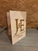 Trouwkaart, welkomstbord & decoratie gegraveerd in hout, Ophalen of Verzenden, Nieuw, Versiering, Geboorte of Huwelijk