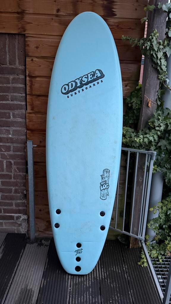 Catch Surf Odysea Log 6'0 surfplank / softboard, Watersport en Boten, Golfsurfen, Zo goed als nieuw, Funboard, Met vinnen, Ophalen