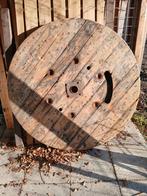 Tafelblad van kabelhaspel - 158cm, Ophalen, Gebruikt, Grenen, 50 mm of meer