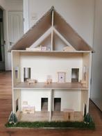 Houten Poppenhuis Farrow & Ball inclusief meubels, Ophalen, Gebruikt, Poppenhuis