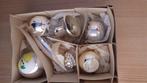 6 verschillende oude kerstballen, Diversen, Kerst, Ophalen of Verzenden, Gebruikt