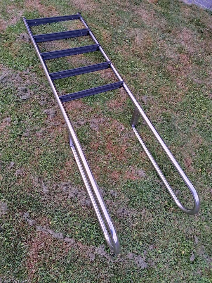 RVS Zwemtrap - Perfect voor uw zwembad!, Tuin en Terras, Zwembaden, Nieuw, Overige typen, 120 cm of meer, Minder dan 200 cm, Minder dan 200 cm