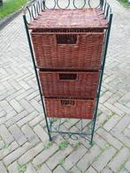 Rieten ladenkastje, Overige materialen, Minder dan 50 cm, Gebruikt, Ophalen of Verzenden