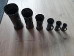 Set tinnen maatbekers, Antiek en Kunst, Antiek | Tin, Ophalen of Verzenden