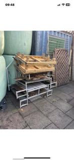 Caravan chalet opstap trap trapje instap, Ophalen, Gebruikt