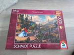 Disney Thomas Kinkade Schmidt Puzzel - 1000 stukjes, Ophalen of Verzenden, 500 t/m 1500 stukjes, Zo goed als nieuw, Legpuzzel