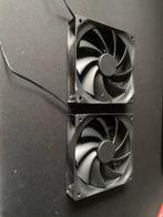 2x NZXT Case Fans - Zonder RGB, Ophalen of Verzenden, Zo goed als nieuw, Luchtkoeling