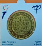 Herdenkingspenning 75 Jaar Vrijheid 2020, Postzegels en Munten, Munten | Nederland, Ophalen of Verzenden, Koningin Beatrix