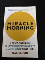 Miracle Morning - Hal Elrod, Ophalen of Verzenden, Zo goed als nieuw