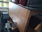 Eiken tafel, Huis en Inrichting, Tafels | Eettafels, Ophalen, Gebruikt, 50 tot 100 cm, 150 tot 200 cm