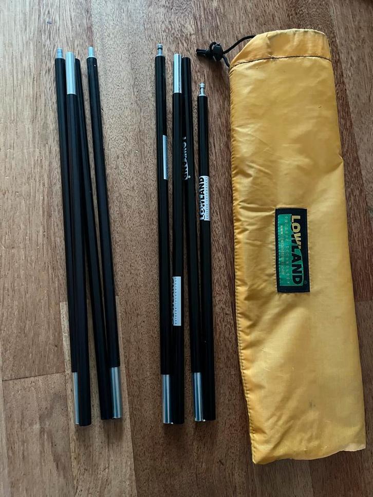Lowland Tarp bivak wing - Ideaal voor Backpacken!, Caravans en Kamperen, Tentaccessoires, Gebruikt, Ophalen of Verzenden