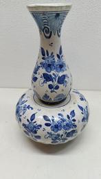 Delfts blauwe vaas met dikke voet 'oud delft', Ophalen of Verzenden