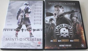 Dvd *** SAINTS AND SOLDIERS *** 2 stuks beschikbaar voor biedingen
