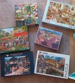 Stapel  5 supermooie puzzels, oa Eeboo, Bekking & Blitz, Hobby en Vrije tijd, Denksport en Puzzels, Ophalen, Zo goed als nieuw