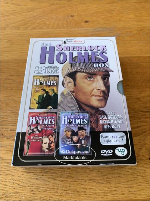 Dvd's The Sherlock Holmes Box - 3-Pack, Cd's en Dvd's, Dvd's | Tv en Series, Thriller, Alle leeftijden, Ophalen of Verzenden