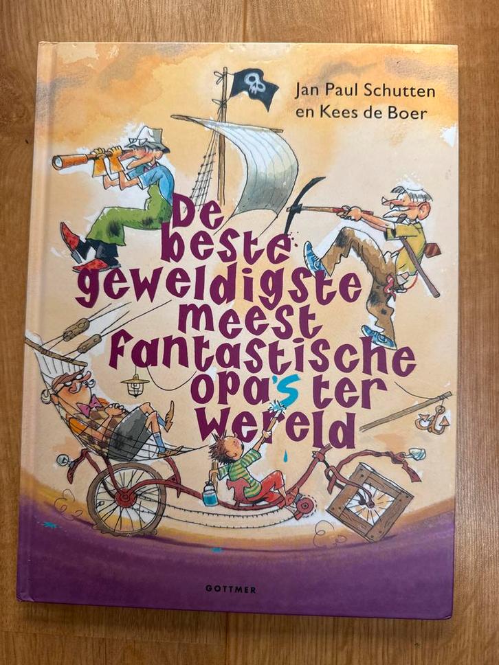 De beste, geweldigste opa's ter wereld!, Boeken, Kinderboeken | Jeugd | onder 10 jaar, Gelezen, Fictie algemeen, Ophalen of Verzenden