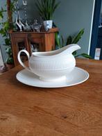 Wedgwood Windsor Juskom met Schotel, Overige typen, Ophalen of Verzenden, Zo goed als nieuw, Wedgwood