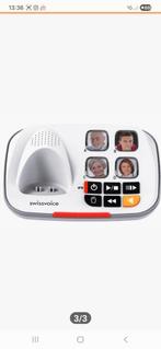 Swissvoice Doro vaste telefoon met grote toetsen, Ophalen of Verzenden, Zo goed als nieuw, 1 handset, Stralingsarm