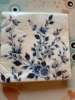 Mooie deciupage servetten. Delfs blauw., Ophalen of Verzenden, Zo goed als nieuw, Materiaal