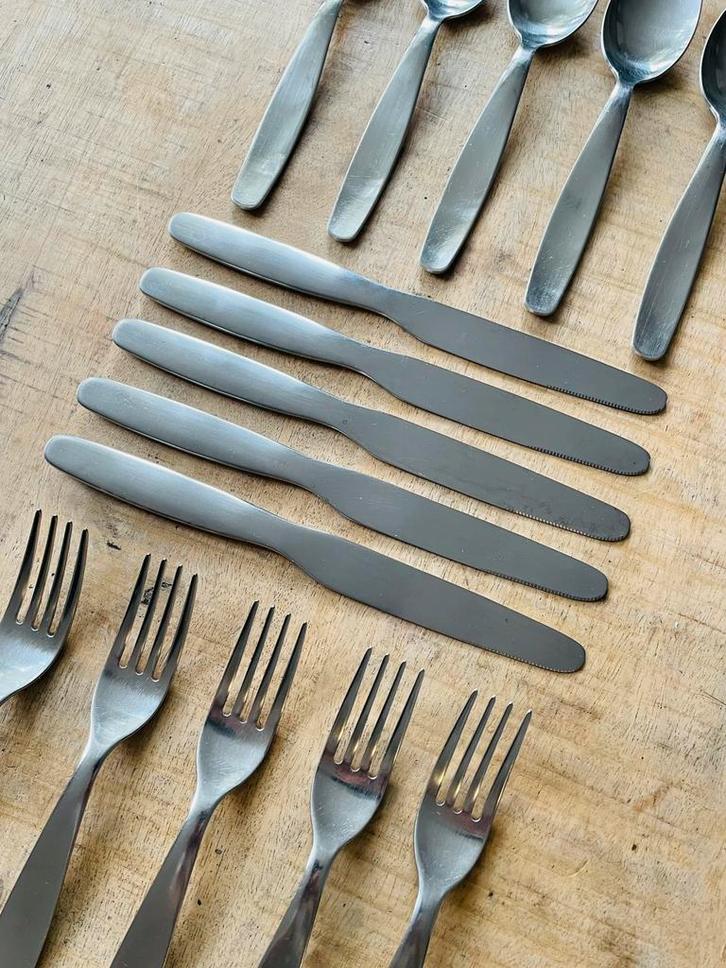 IKEA IKE8 Flatware Finland 80’s, Huis en Inrichting, Keuken | Bestek, Rvs of Chroom, Ophalen of Verzenden