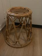 Bamboe krukje, Huis en Inrichting, Fauteuils, Ophalen, Minder dan 50 cm, Minder dan 75 cm, Riet of Rotan