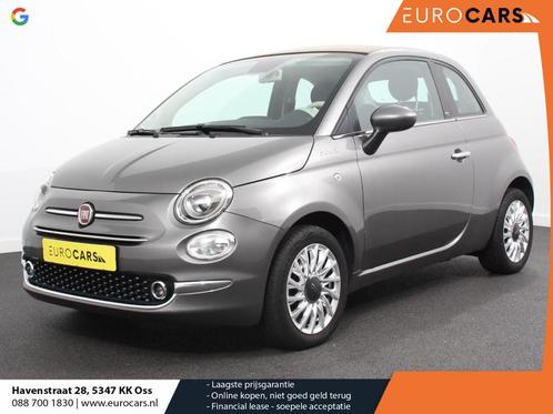 Fiat 500 1.0 Hybrid Dolcevita Cabriolet Parksensoren achter, Auto's, Fiat, Bedrijf, Te koop, ABS, Airbags, Airconditioning, Alarm