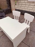 Tafel met 2 stoeltjes, Ophalen of Verzenden, Zo goed als nieuw, Stoel(en)