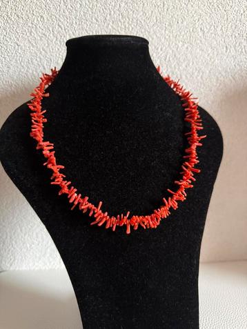 S250A/Vintage KORAAL Stokjes ketting beschikbaar voor biedingen