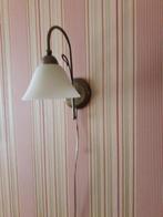 Mooie wand schemerlamp., Huis en Inrichting, Lampen | Wandlampen, Ophalen, Zo goed als nieuw, Glas
