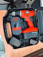Black en decker accu schroefmachine met extra accu, Ophalen of Verzenden, Zo goed als nieuw
