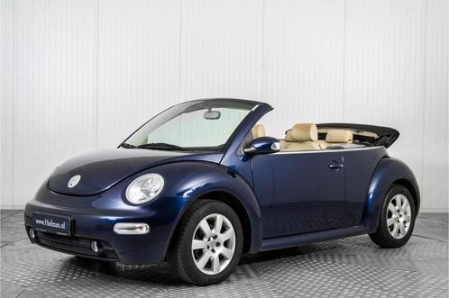 Volkswagen New Beetle Cabriolet 1.6 leer 98000 km (bj 2004), Auto's, Volkswagen, Bedrijf, Te koop, Beetle (Kever), ABS, Airbags