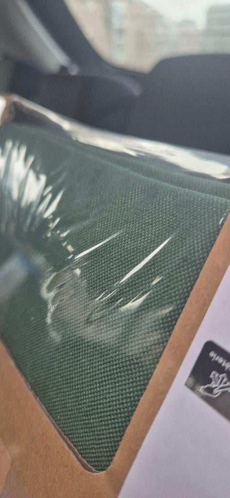 IKEA PÄRUP hoes voor hoekbank 4-zits  Vissle donkergroen, Huis en Inrichting, Banken | Bankstellen, 250 tot 300 cm, Hoekbank, Nieuw